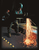 Anti Fatigue Mat - Texture Top Yellow Black Border