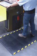 Anti Fatigue Mat - Grip Top Yellow Black Border