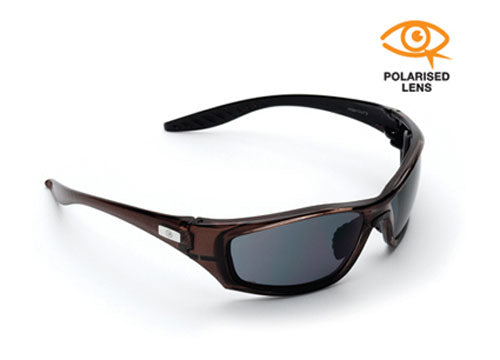 Safety Glasses Mercury Polarized - Smoke Lens