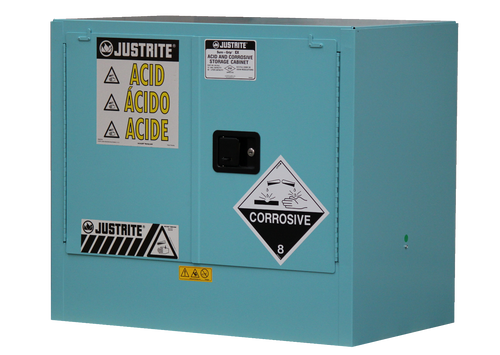 100 Litre Corrosive/Chemical Goods Storage Cabinet - Under Bench/Tray Top