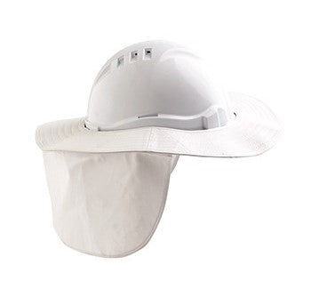 Detachable Hard Hat Brim - Plastic/Polyester
