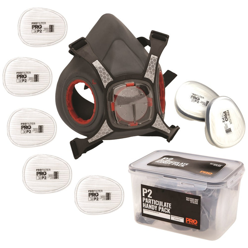 Maxi Mask 2000 Half Face Respirator P2 Handy Pack