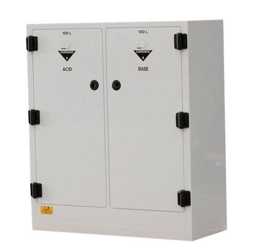 200L Dual Compartment Polystore Corrosive Chemical Storage Cabinet 