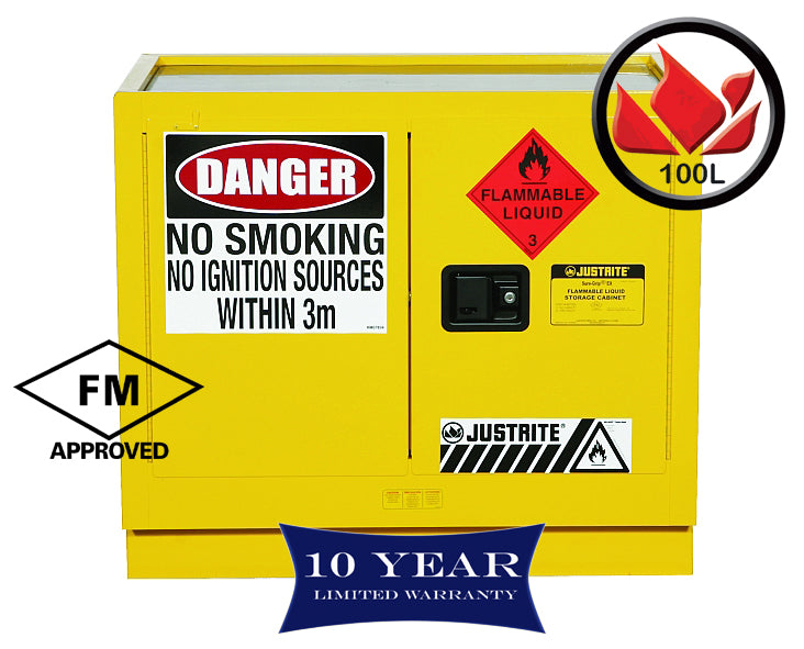 100L flammable badged