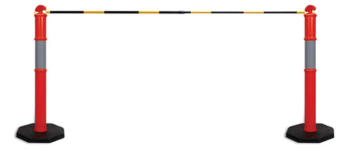 Traffic Cone Extension Bar Yellow Black