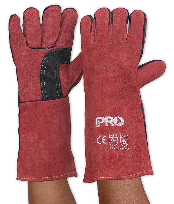 Welders Gloves Hot Shot Red