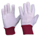 Cotton Drill Knit Wrist Gloves