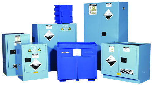 90L Dangerous Goods Storage Polyethylene Corrosive Safety Cabinet 10 Yr Wty
