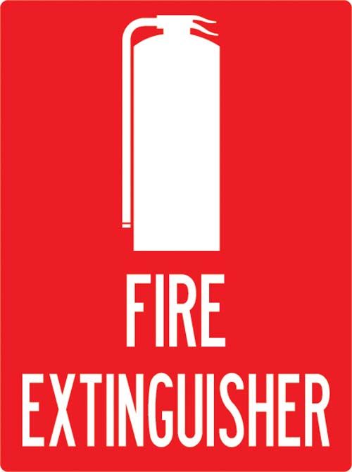 Fire Extinguisher Location Sign
