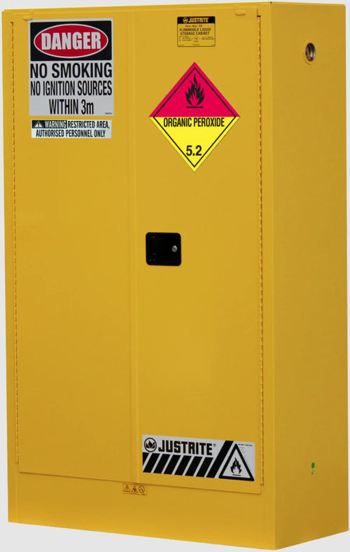 100 Litre Justrite Organic Peroxide Storage Cabinet