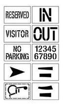 Car Park Stencil Kit